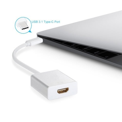 מדיה גלקסי מתאם Usb Type C במחשב ליציאת Hdmi במסך מתאמים ומפצלים Hdmi