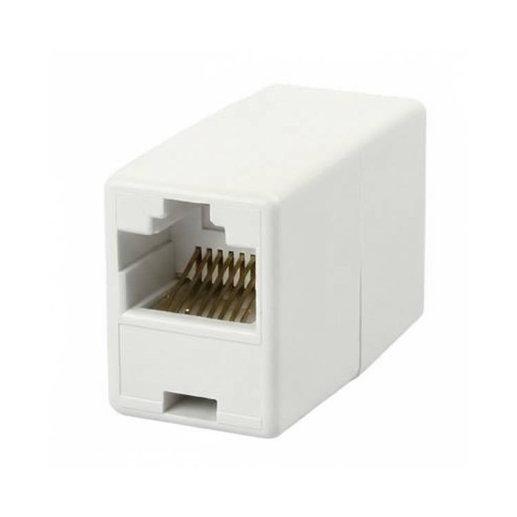 מופה CAT5e RJ45  נקבה-נקבה מפלסטיק
