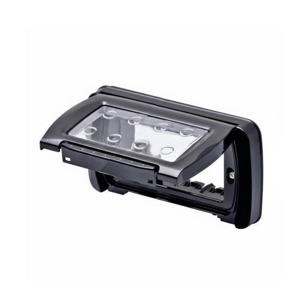 מסגרת שחורה גוויס מקורית מוגנת מים סידרת System ל-4 מודול - Gewiss GW22462