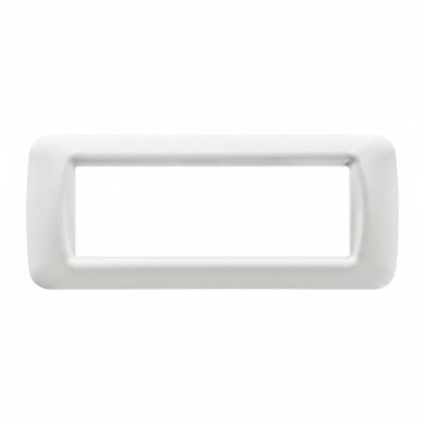 מסגרת לבנה גוויס מקורית סידרת System ל-6 מודול - Gewiss GW22506
