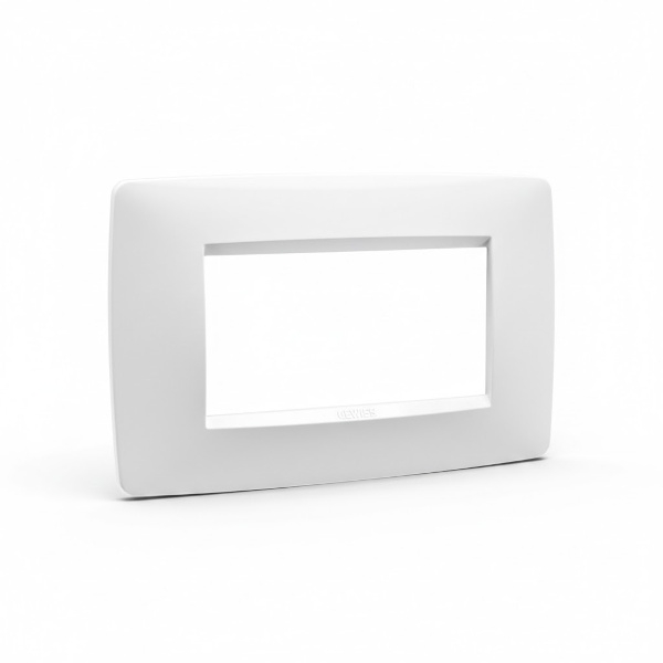 מסגרת לבנה גוויס מקורית סידרת Chorus ל-4 מודול - Gewiss GW16104TB