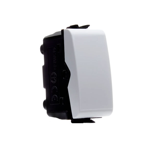 מפסק תאורה לבן 1 מודול - Gewiss Chorus GW10001