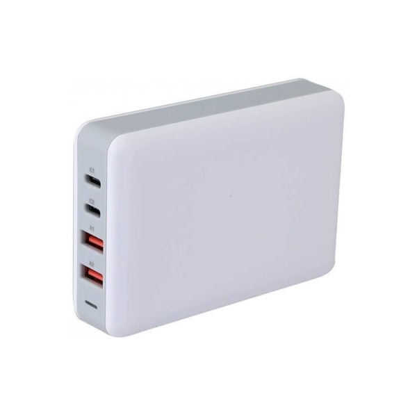 מטען שולחני מהיר ל-4 מוצרים בו זמנית 65W