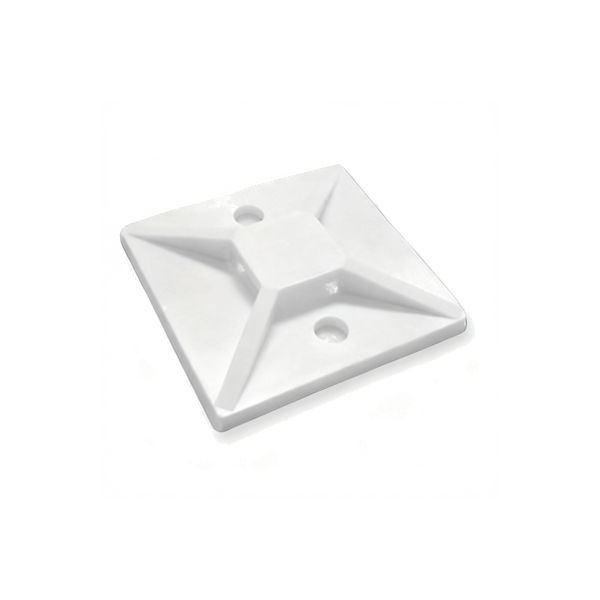 100 יחידות בסיס לאזיקון בהדבקה או ברגים 19x19 מילימטר