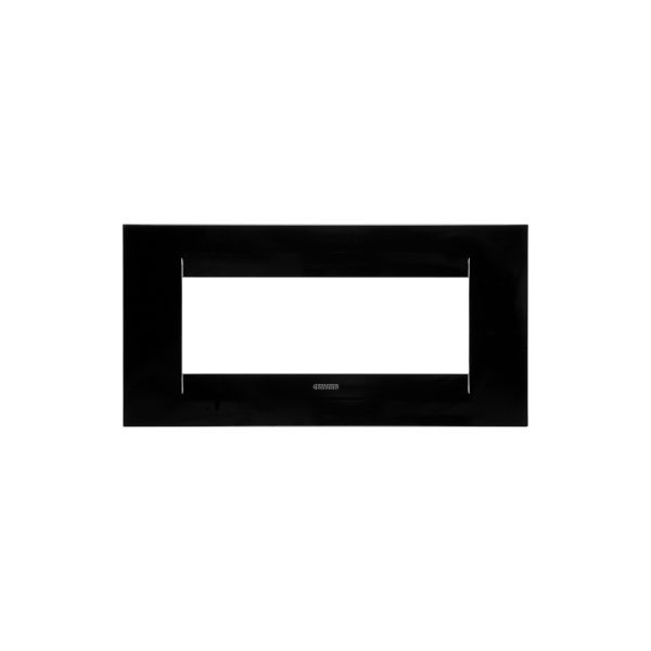 מסגרת שחורה 6 מקום Gewiss GEO  GW16406TN