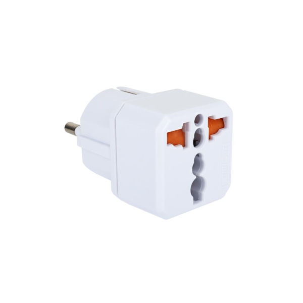 מתאם בינלאומי לשקע חשמל אירופאי