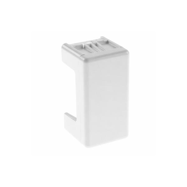 מכסה דמי לבן ברוחב 1 מודול לגוויס מסידרת System של Gewiss