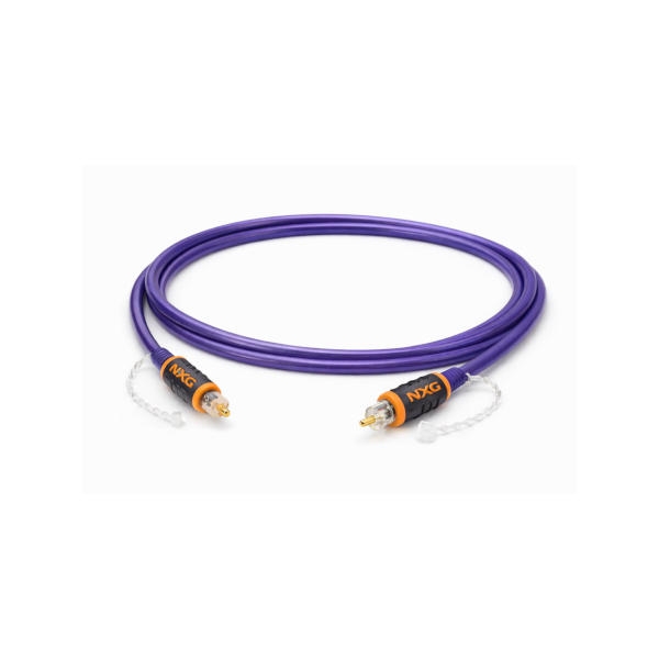 כבל אופטי איכותי חיבורי TOSLINK אורך 1 מטר תוצרת NXG דגם NXS-0701