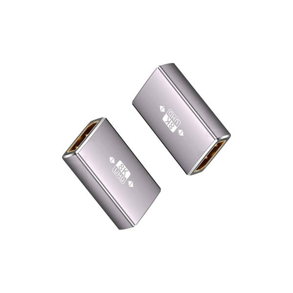 מתאם מופה DISPLAYPORT 1.4 8K@60HZ נקבה - נקבה