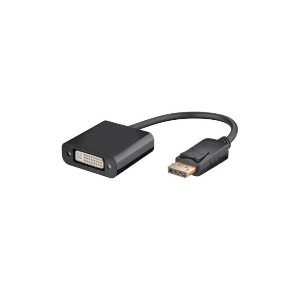 כבל מתאם Displayport (דיספליי פורט) לחיבור DVI