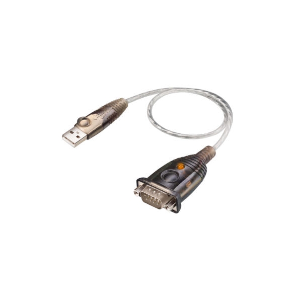 כבל מתאם מחיבור USB לחיבור סריאלי RS232 תוצרת ATEN דגם UC-232A