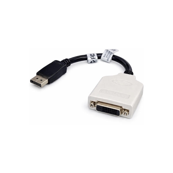 כבל מתאם Displayport (דיספליי פורט) לחיבור DVI תוצרת Amphenol