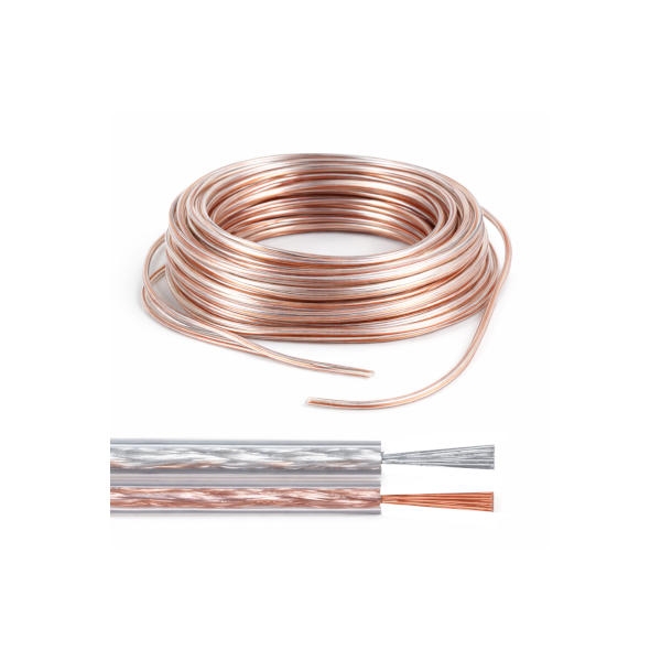 כבל איכותי לרמקולים -100 מטר בעובי 0.75 מ"מ