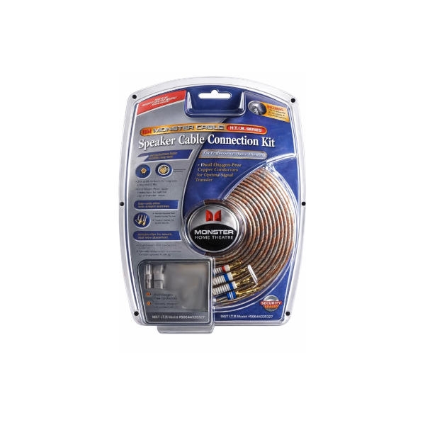 ערכת כבלים מקצועית לרמקולים 6 מטר + 6 מטר + 3 מטר Monster