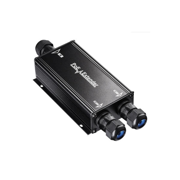 מרחיק POE עם פיצול ל-2 יציאות - עמיד בתנאי חוץ IP67