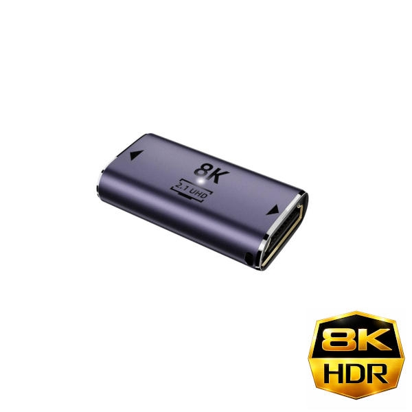 מתאם HDMI-2.1 8K נקבה-נקבה (מופה)