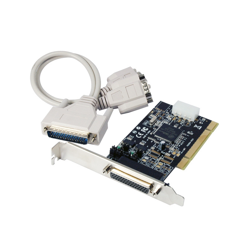 כרטיס הרחבה PCI POS עם 2 יציאות RS-232 DB9