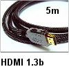 כבל HDMI 1.3b מקצועי 5 מטר תוצרת LEXUS דגם EX-HD305