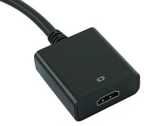 חיבור HDMI נקבה בצידו השני של המתאם